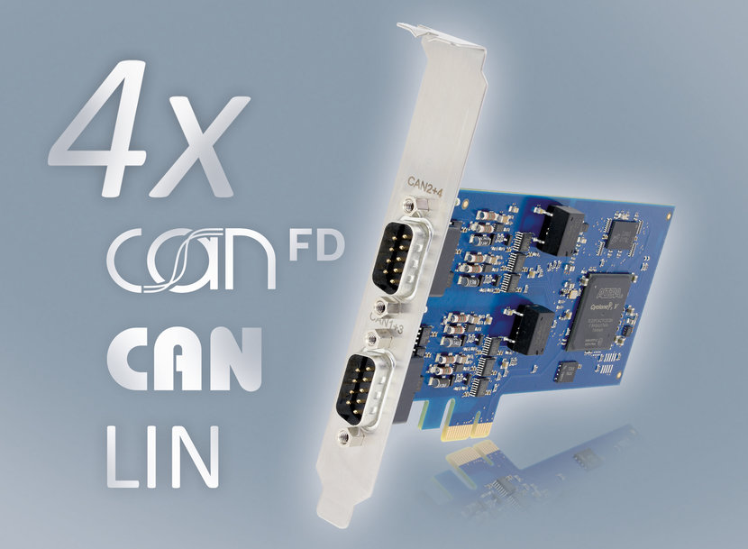 强大的CAN-FD多通道Ixxat PC接口卡用于汽车测试系统和工业应用